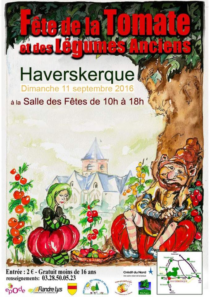 Affiche fete tomate 2016